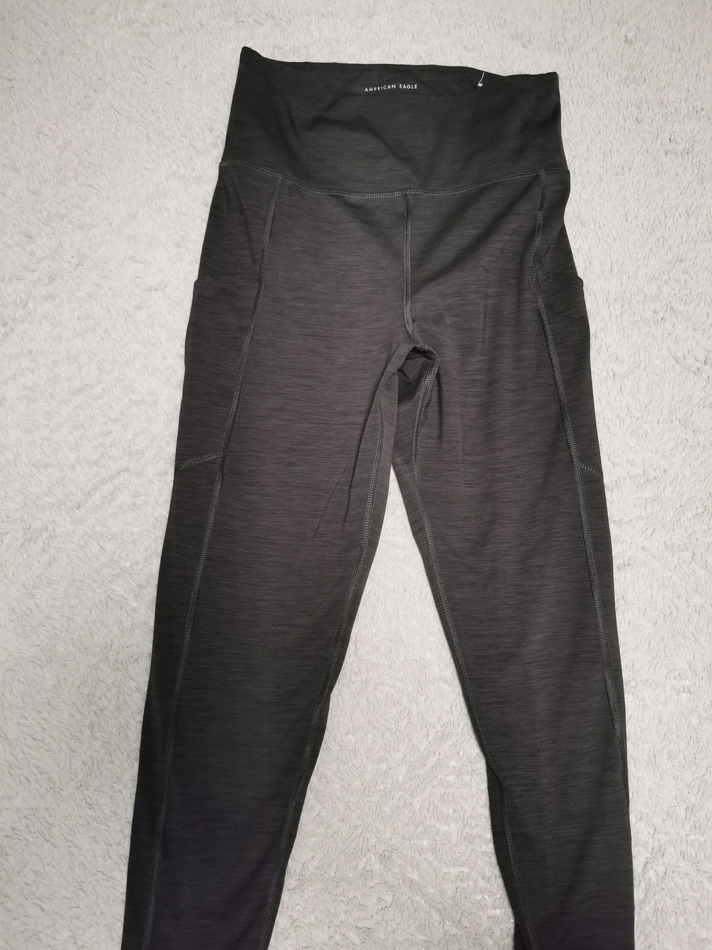 American Eagle Outfitters Kids Charcoal Grey Active Leggings